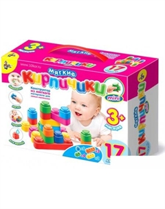 Развивающая игра Мягкие кирпичики мини 02673 Десятое королевство
