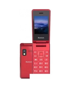 Кнопочный телефон Xenium X600 (красный)