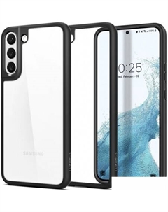 Чехол для телефона Ultra Hybrid для Galaxy S22 ACS03989 (черный) Spigen