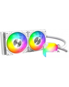 Жидкостное охлаждение для процессора HyperFlow ARGB 240 (белый) Montech