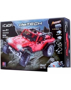 Конструктор Detech радиоуправляемый Adventure Off-Road Wrangler Jeep C61006W Cada
