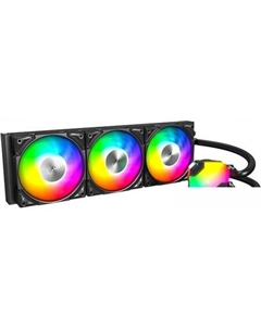 Жидкостное охлаждение для процессора HyperFlow ARGB 360 (черный) Montech