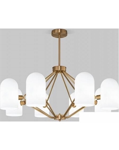 Подвесная люстра 60157/8 латунь Евросвет