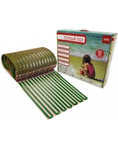 Нагревательный мат City Heat 2х0.5 м 150 Вт Стн