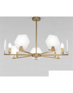 Люстра средней высоты 60158/7 латунь Евросвет