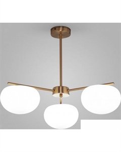 Подвесная люстра 30190/3 латунь Евросвет