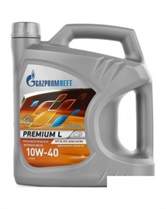 Моторное масло Premium L 10W-40 5л Gazpromneft