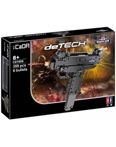 Конструктор Detech Пистолет-пулемет C81008W Cada