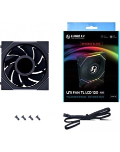 Вентилятор для корпуса Uni Fan TL LCD 120 Reverse G99.12RTLLCD1B.R0 Lian li
