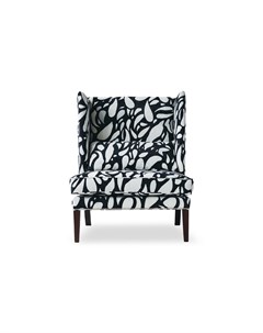 Кресло zebra by ali gulec черный 78x105x81 см Icon designe