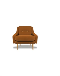 Кресло одри orange оранжевый 85x85x85 см Vysotkahome