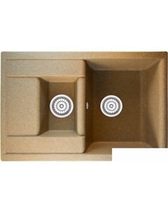 Кухонная мойка BR-7612 (песочный матовый) Berge