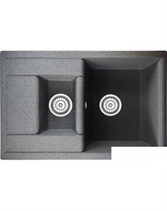 Кухонная мойка BR-7612 (графит матовый) Berge