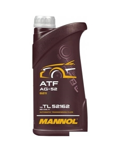 Трансмиссионное масло ATF AG52 Automatic Special 1л Mannol