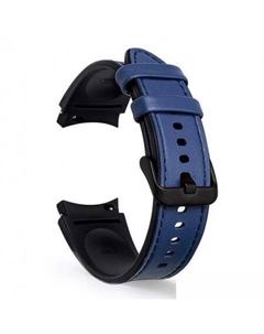 Ремешок Comfort гибридный для Samsung Galaxy Watch4/5/6 (20 мм, синий) Rumi