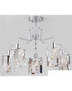 Припотолочная люстра Scoppio 10101/5 (хром/прозрачный хрусталь) Евросвет