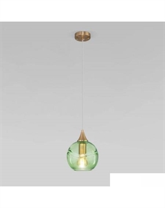 Подвесная люстра 50221/1 (зеленый) Евросвет