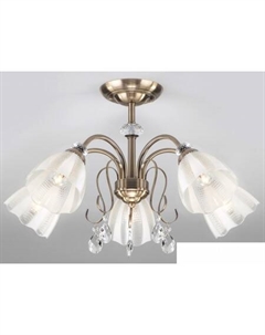 Припотолочная люстра 30155/5 (античная бронза) Евросвет
