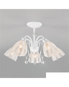 Люстра средней высоты Floranse 30155/5 (Белый) Евросвет
