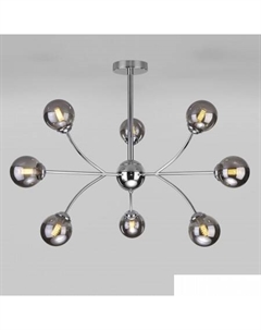 Люстра средней высоты 30179 (хром) Евросвет