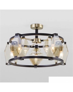 Люстра средней высоты 60116/5 (черный) Евросвет