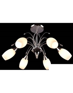 Люстра средней высоты 22080/6 хром Евросвет