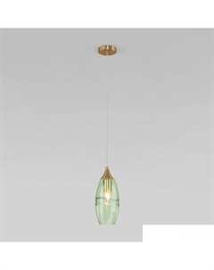Подвесная люстра 50222/1 (зеленый) Евросвет