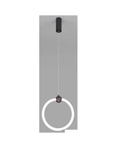 Подвесная люстра 90166/1 (черный) Евросвет