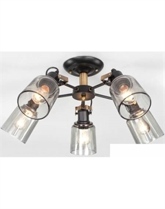 Припотолочная люстра Astor 70111/5 (черный) Евросвет