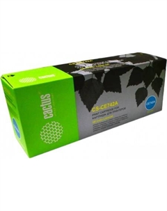 Картридж CS-CE742A (аналог HP 307A (CE742A)) Cactus