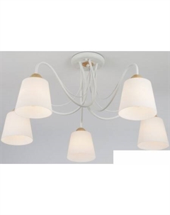 Люстра средней высоты Betty 70062/5 (белый) Евросвет