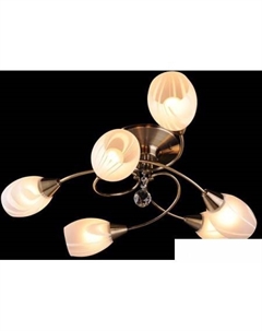 Припотолочная люстра 2275/6 античная бронза Евросвет