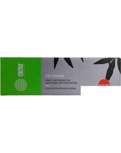 Картридж CS-O332BK (аналог OKI 46508736) Cactus