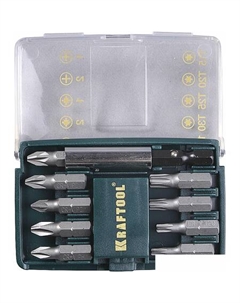 Набор бит 26130-H10 Kraftool