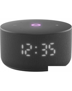 Умная колонка Станция Мини 3 с часами (черный) Яндекс