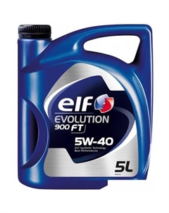 Моторное масло Evolution 900 FT 5W-40 5л Elf