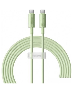 Кабель Habitat Series Fast Charging Cable 100W USB Type-C - USB Type-C (2 м, зеленый) Baseus