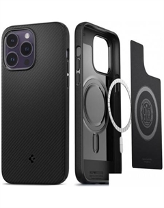 Чехол для телефона Mag Armor (MagFit) для iPhone 14 Pro Max ACS04844 (черный) Spigen