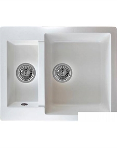 Кухонная мойка BR-6150 (белый матовый) Berge