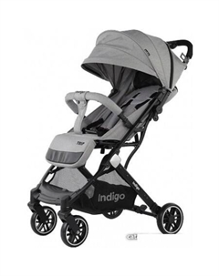 Коляска прогулочная «книга» Trip (серый) Indigo