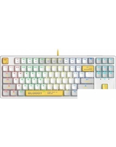 Клавиатура Bloody S87 Energy White (Bloody BLMS Red Plus) A4tech