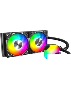Жидкостное охлаждение для процессора HyperFlow ARGB 240 (черный) Montech