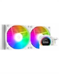 Жидкостное охлаждение для процессора Space SL240 XE WHITE Id-cooling