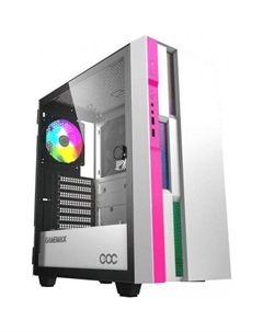 Корпус Brufen C3 (белый/розовый) Gamemax