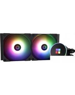 Жидкостное охлаждение для процессора Frozen Magic 240 ARGB (черный) Thermalright