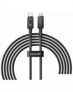Кабель Unbreakable Series USB Type-C - USB Type-C (2 м, черный) Baseus
