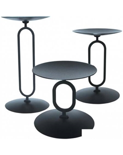 Набор подсвечников PS057-BY (черный) Gala