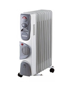 Масляный радиатор с вентилятором CT-6203-9 Centek