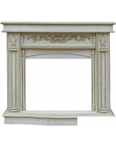 Портал Cardinal FS25 (белый дуб, патина золото) Smolcom