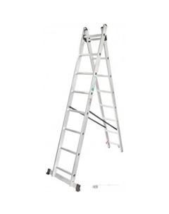 Лестница-стремянка BL-E209 (2x9 ступеней) Forcekraft